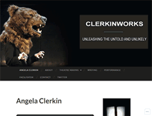 Tablet Screenshot of clerkinworks.com